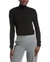 Kenneth Cole Cropped Wool Sweater In Black