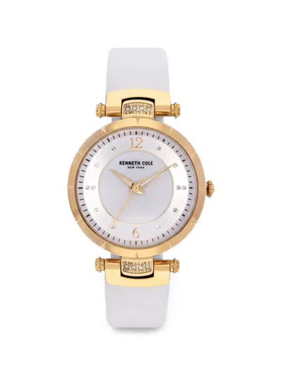 Kenneth Cole 크리스털 장식 34mm 시계 In Gray