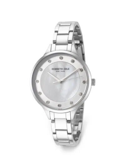 Kenneth Cole 크리스털 장식 36mm 시계 In Metallic