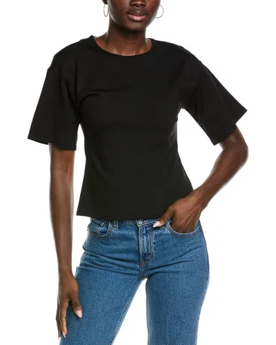 Kenneth Cole Cutout Back T-shirt In Black