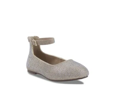 Kenneth Cole Daisy Ethel Flat Kids' In Silver