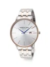Kenneth Cole 데이트 윈도우 링크 브레이슬릿 42mm 시계 In Multi