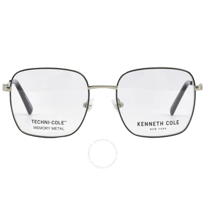 Kenneth Cole Demo Square Ladies Eyeglasses Kc0348 005 52 In Black