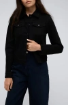 Kenneth Cole Denim Trucker Jacket In Nik Wash