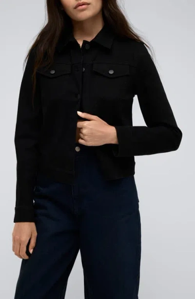 Kenneth Cole Denim Trucker Jacket In Nik Wash