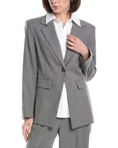 Kenneth Cole Detachable Shirt Blazer In Multi