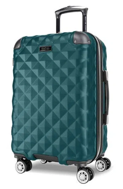 Kenneth Cole Diamond Tower 20-inch Carry-on Hardside Luggage In Blue
