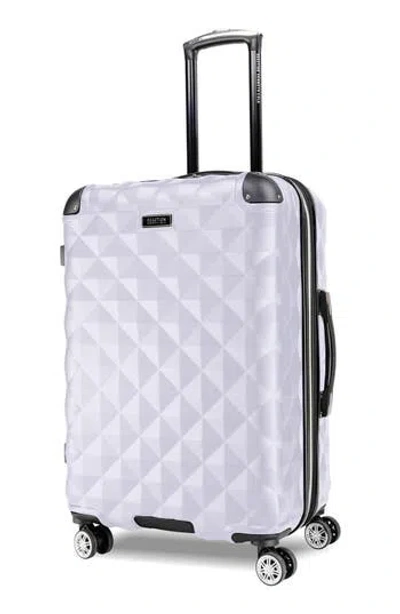 Kenneth Cole Diamond Tower 24-inch Hardside Spinner Luggage In Purple