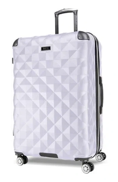 Kenneth Cole Diamond Tower 28-inch Hardside Spinner Luggage In Purple