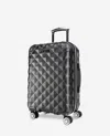 Kenneth Cole Diamond Tower Hard Side Expandable Suitcase In Black