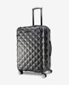Kenneth Cole Diamond Tower Hard Side Expandable Suitcase In Black