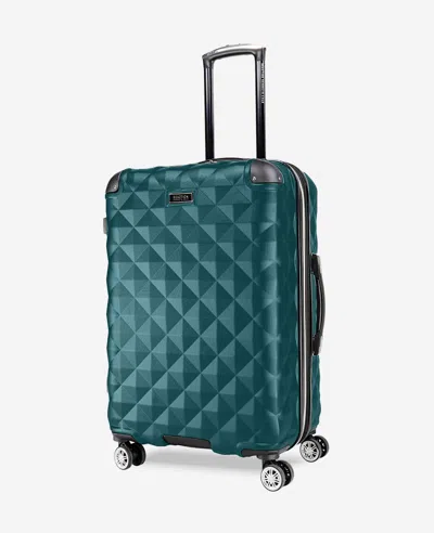 Kenneth Cole Diamond Tower Hard Side Expandable Suitcase In Blue