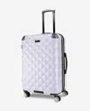 Kenneth Cole Diamond Tower Hard Side Expandable Suitcase In Purple