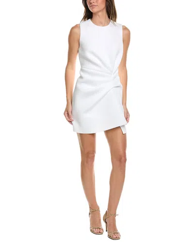 Kenneth Cole Draped Mini Dress In White