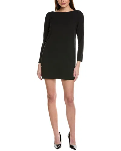 KENNETH COLE DRAPED OPEN BACK SHIFT DRESS