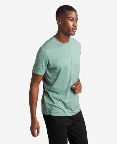 Kenneth Cole Essential Crew Neck Active Tee In Green