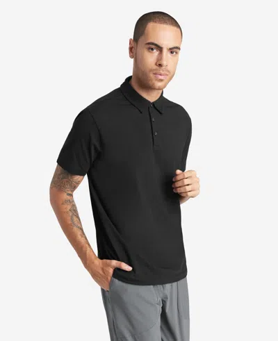 Kenneth Cole Essential Tailored Polo In Black