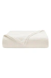 Kenneth Cole Essentials Waffle Knit Blanket In White