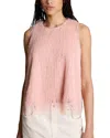 Kenneth Cole Feather Swing Tank In Multi