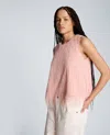 Kenneth Cole Feather Swing Tank In Pink