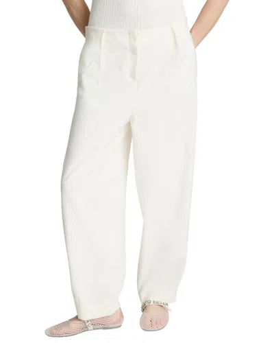 Kenneth Cole Fly Front Hollywood Waist Pleated Tape Pant In Multi