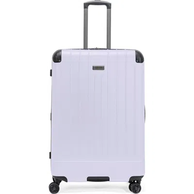 Kenneth Cole Flying Axis Hardside Spinner Luggage In Purple