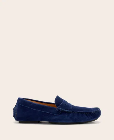 Kenneth Cole Gentle Souls - Redondo Suede Driver In Blue