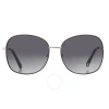 KENNETH COLE KENNETH COLE GRADIENT SMOKE SQUARE UNISEX SUNGLASSES KC1359 32B 60