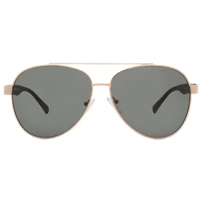 Kenneth Cole Green Pilot Men's Sunglasses Kc1394 32n 59 In Gold