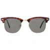 Kenneth Cole Brown Injected Sunglasses In Black