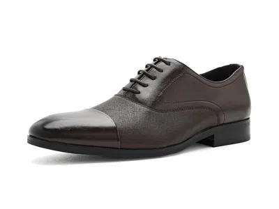 Kenneth Cole Hector Men's Dress Flat Shoes Dark Brown: 7.5 M