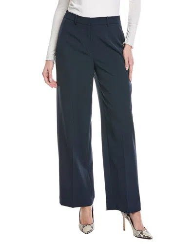 Kenneth Cole High-rise Boyfriend Pant In Blue