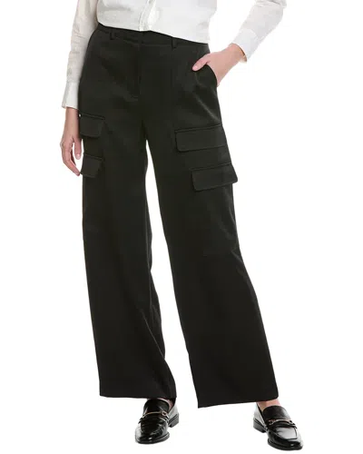 Kenneth Cole High-rise Cargo Pant In Black