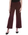 Kenneth Cole High-rise Hollywood Pant In Burgundy
