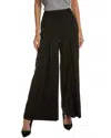Kenneth Cole High-rise Inverted Pleat Wide Leg Pant In Black