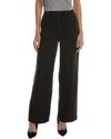 Kenneth Cole High-rise Wide Leg Pant In Black