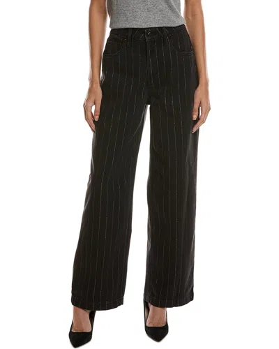Kenneth Cole High-rise Wide Leg Pant In Black