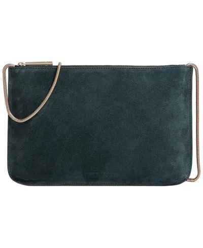 Kenneth Cole Highline Disco Leather Mini Crossbody Handbag In Green