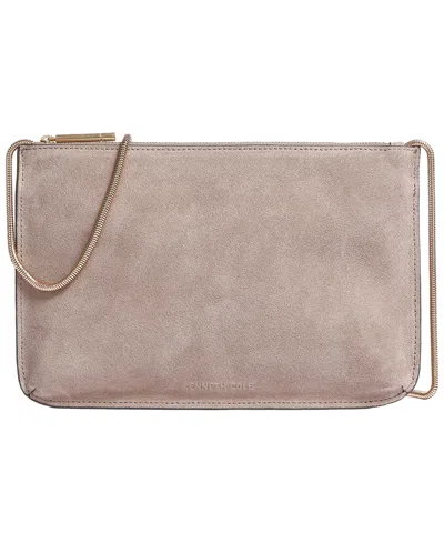 Kenneth Cole Highline Disco Leather Mini Crossbody Handbag In Brown