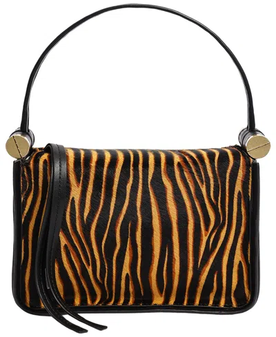 Kenneth Cole Highline Small Leather Satchel Handbag In Multi