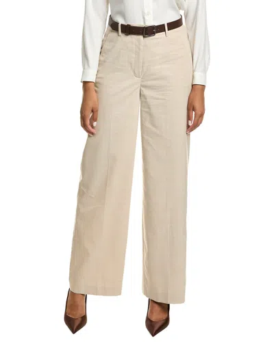 Kenneth Cole High-rise Wide Leg Pant In Neutral