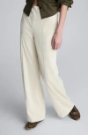 Kenneth Cole Hollywood Faux Suede Pants In White