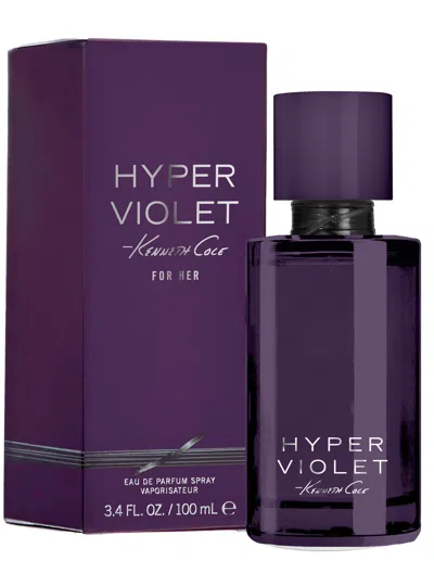 Kenneth Cole Hyper Violet Eau De Parfum 3.4 oz In Multicolor