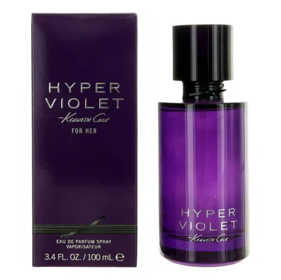 Kenneth Cole Hyper Violet Eau De Parfum Spray - 3.4 oz (100 Ml) In Transparent