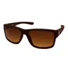 Kenneth Cole Injected Men's Sunglasses In Brown