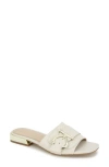 Kenneth Cole Irene Slide Sandal In Ecru