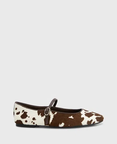 KENNETH COLE Jasper Calf Hair Ballet Flat