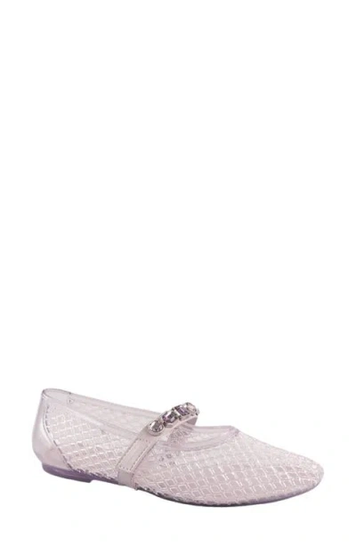 Kenneth Cole Jazzy Jelly Flat In Purple
