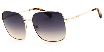 Kenneth Cole Kc00025 32w Women's Sunglasses Gold Size 60