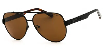 Kenneth Cole Kc00034 01e Men's Sunglasses Black Size 60